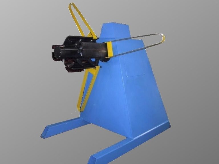 Abwickelhaspeln ohne Antrieb mit Hydraulischer Bandspreizung und mit einzelnen Seitenbegrenzern