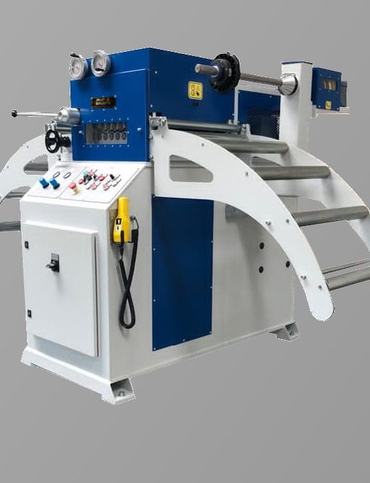 Fein-Richtmaschine Modell R45-360-9-VG Richtmaschinen mit 9 angetrieben Richtrollen ᴓ 45 mm. Blockwalzenzustellung.
2 x Rollenkörbe und Folienaufwickler